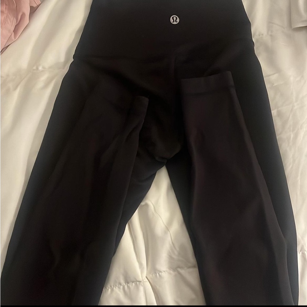 Lululemon black align leggings 25”